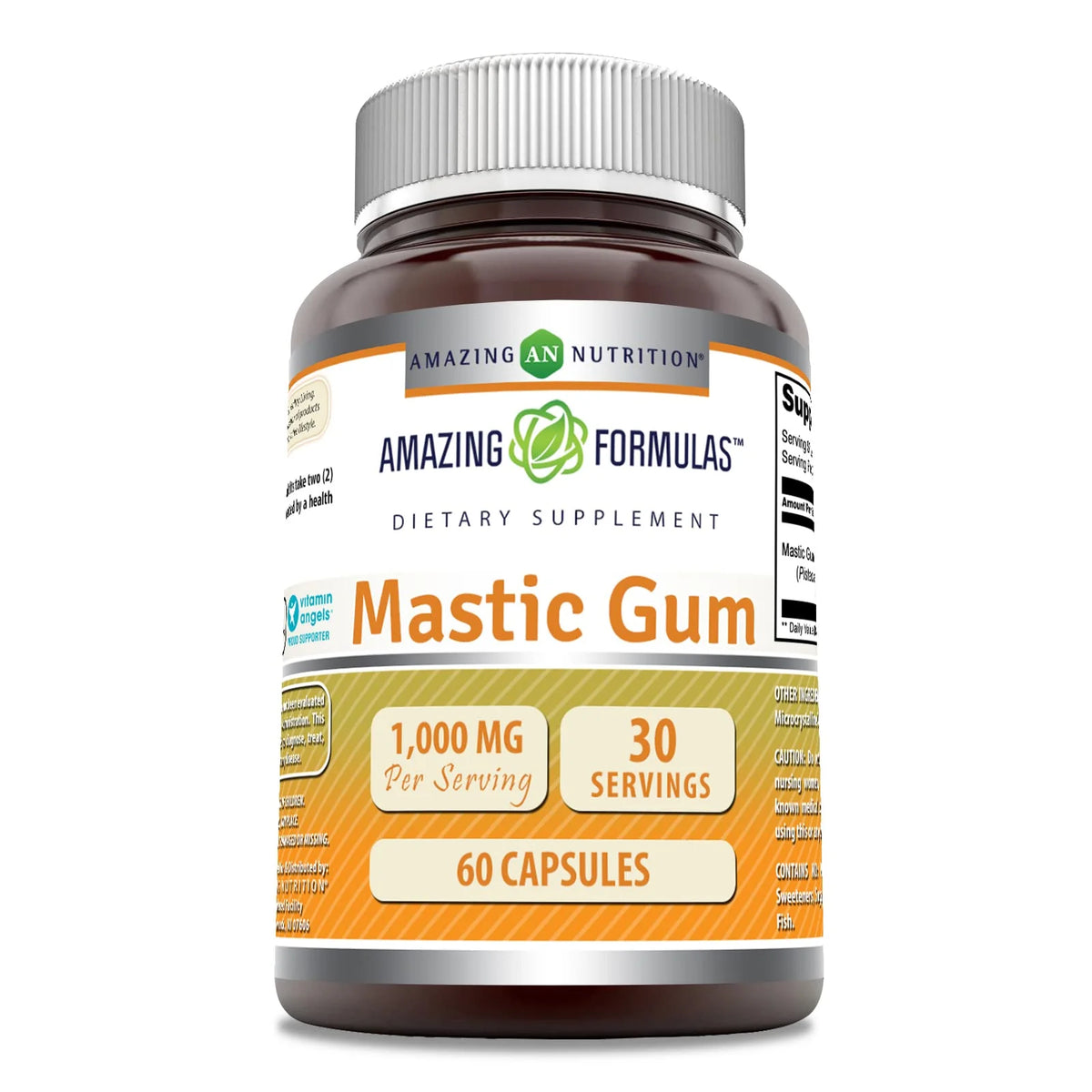 Mastic Gum Supplement 1000 mg 60 Capsules F3163