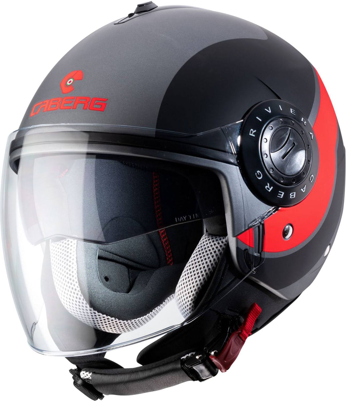 Black Red Jet Helmet D24237