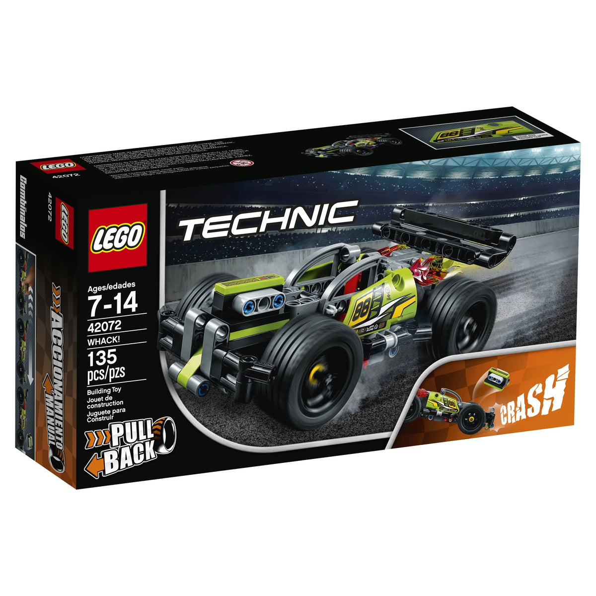 Building Kit with Stunt Car (135 Pieces) K2361