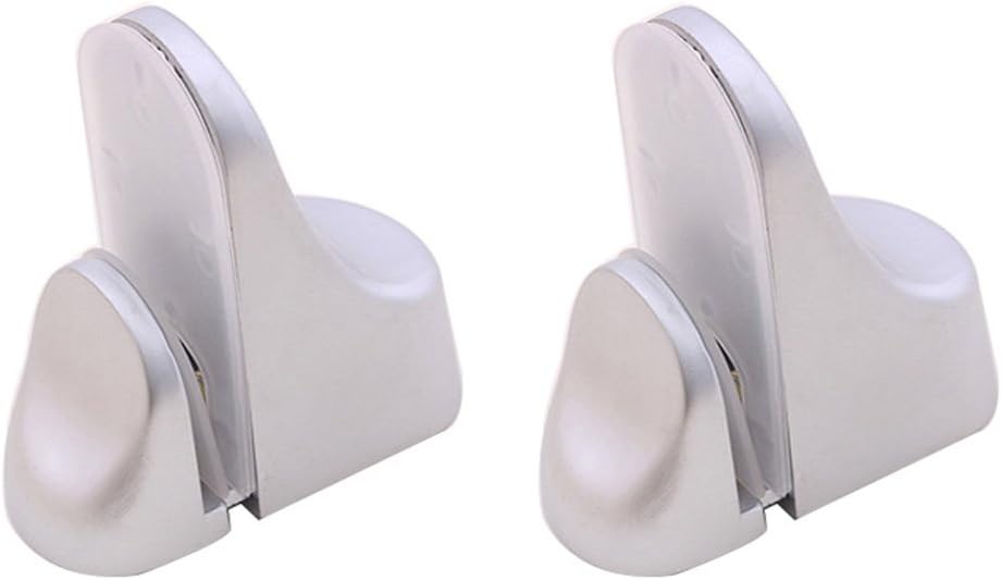 Zinc Alloy Glass Clip Glass Clamp 2 Pcs T9876