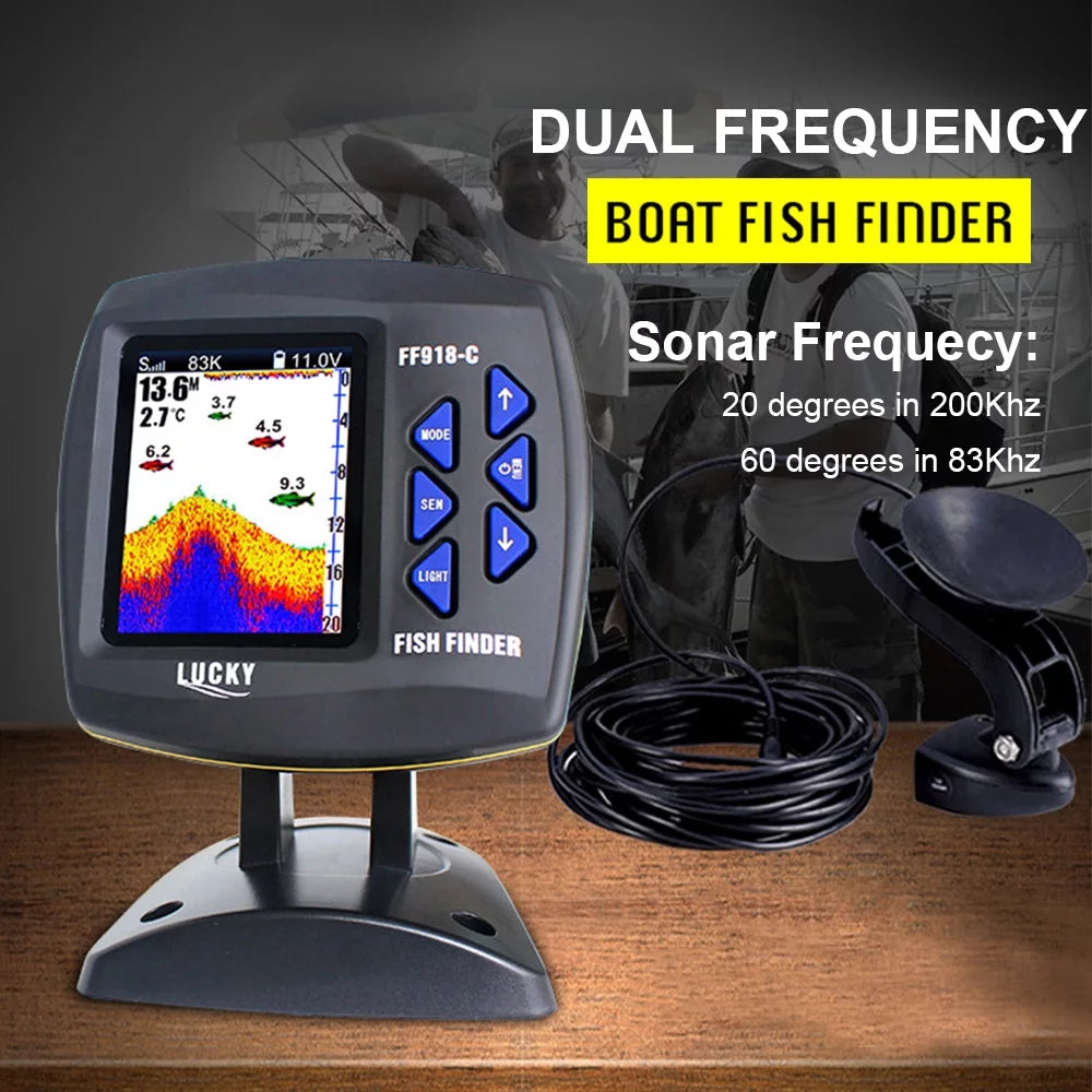 Wired Dual Frequency Fish Finder S46535