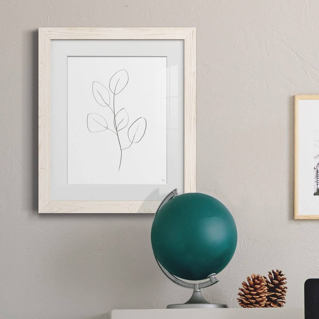 Framed Print 20x24 White M76516