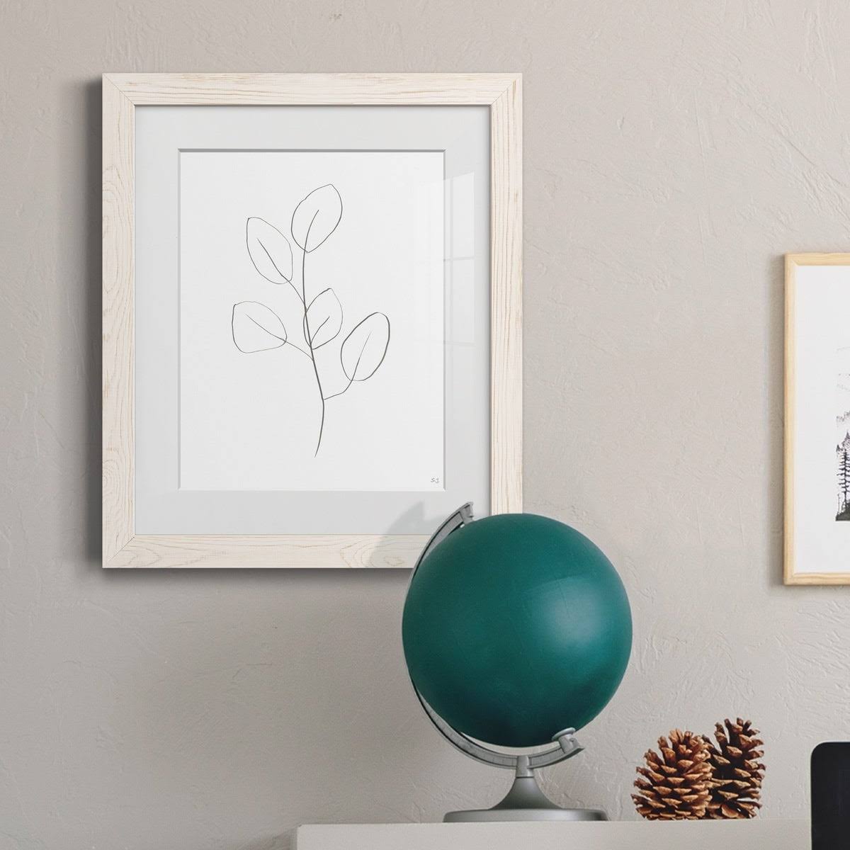 Framed Print 20x24 White M76516