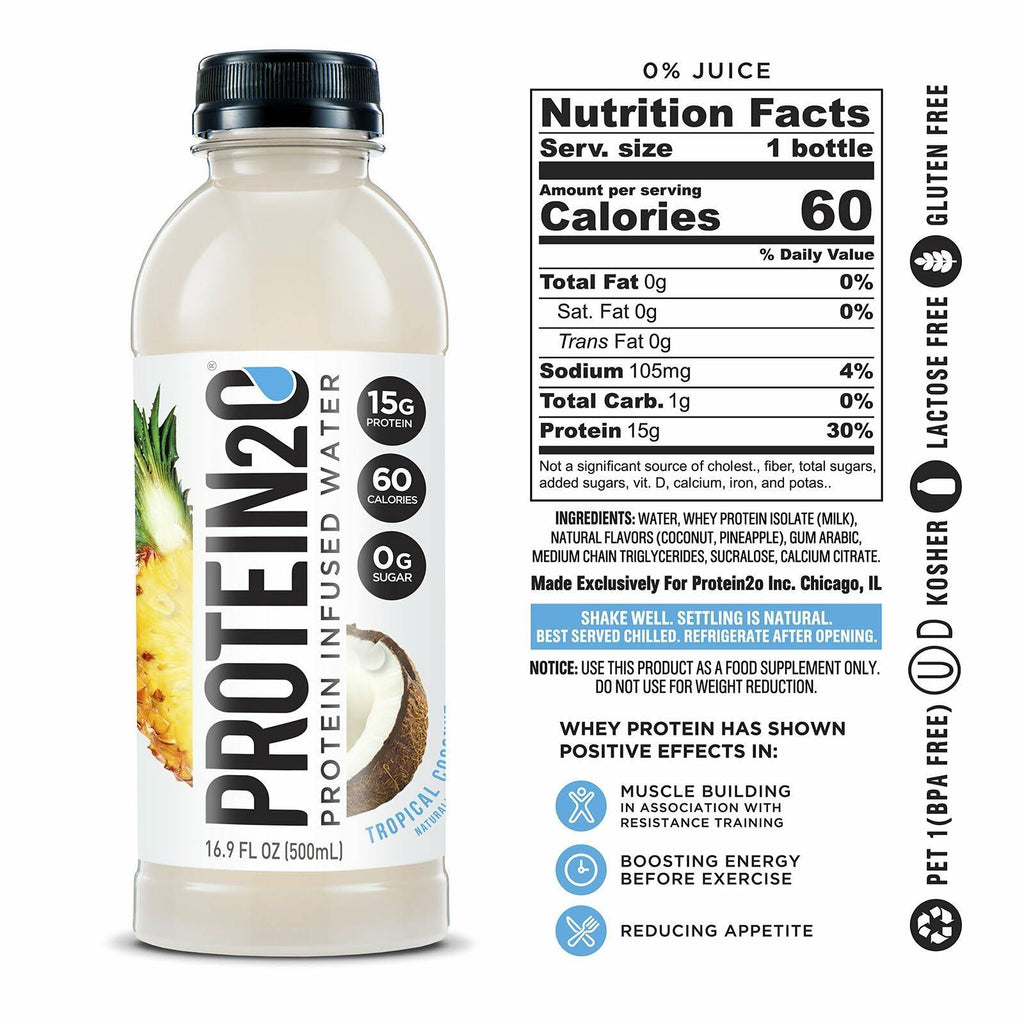 Low Calorie Whey Protein Drink 16.9 oz Pack of 12 U601587