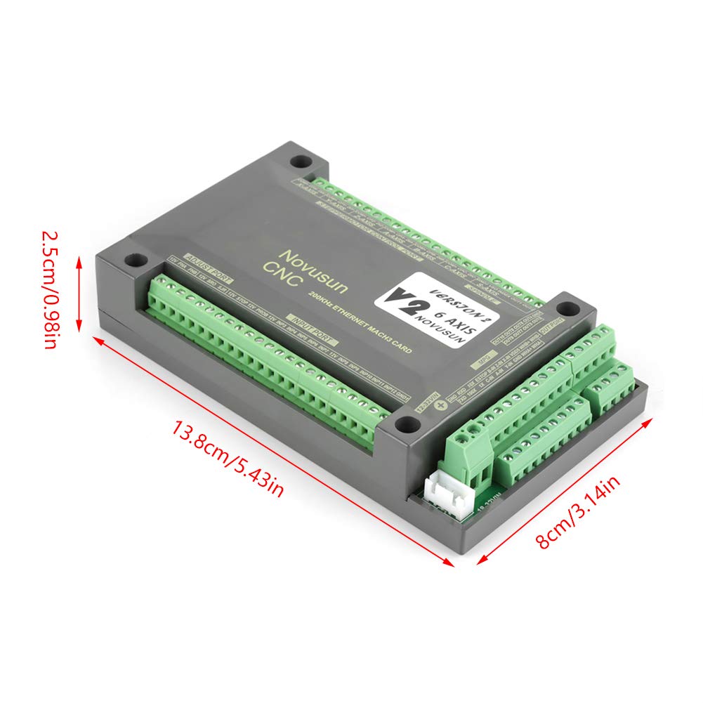 6 Axis MACH3 Stepper Motor Driver Control Module V601084