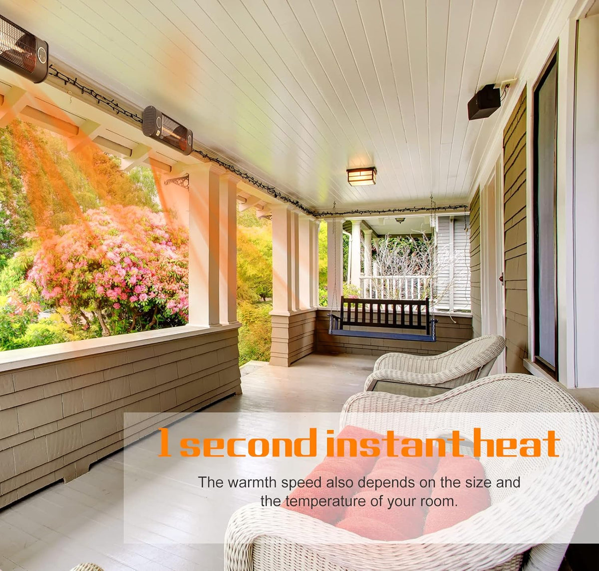 1500W Electric Infrared Patio Heater A710919