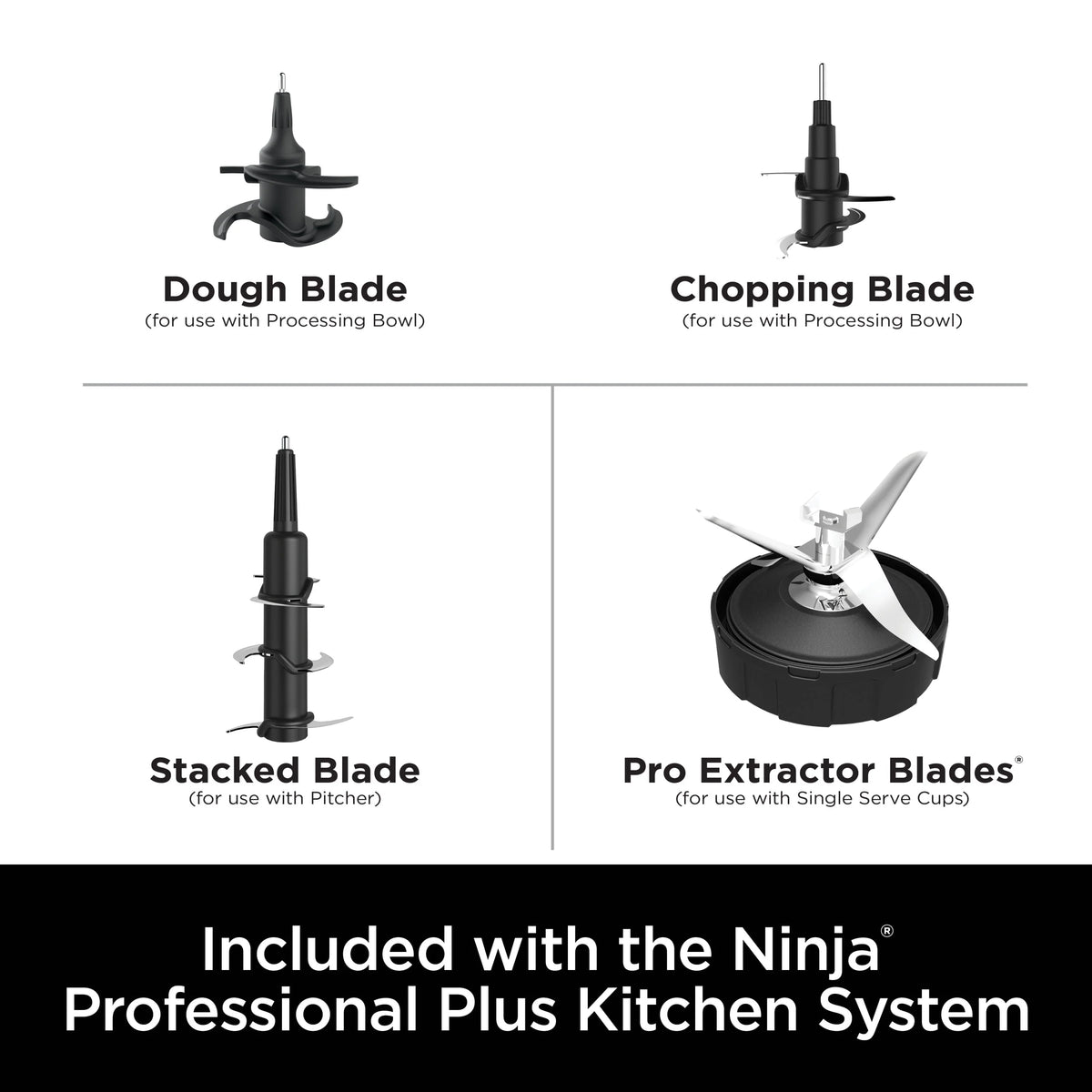 Kitchen System with 72 oz Blender Pitcher E419273