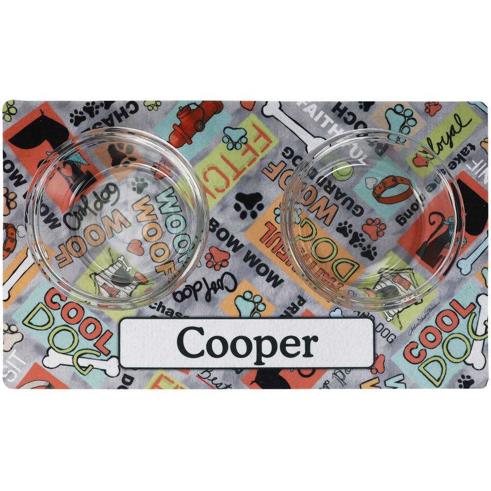 Personalized Pet Bowl Placemat D175872