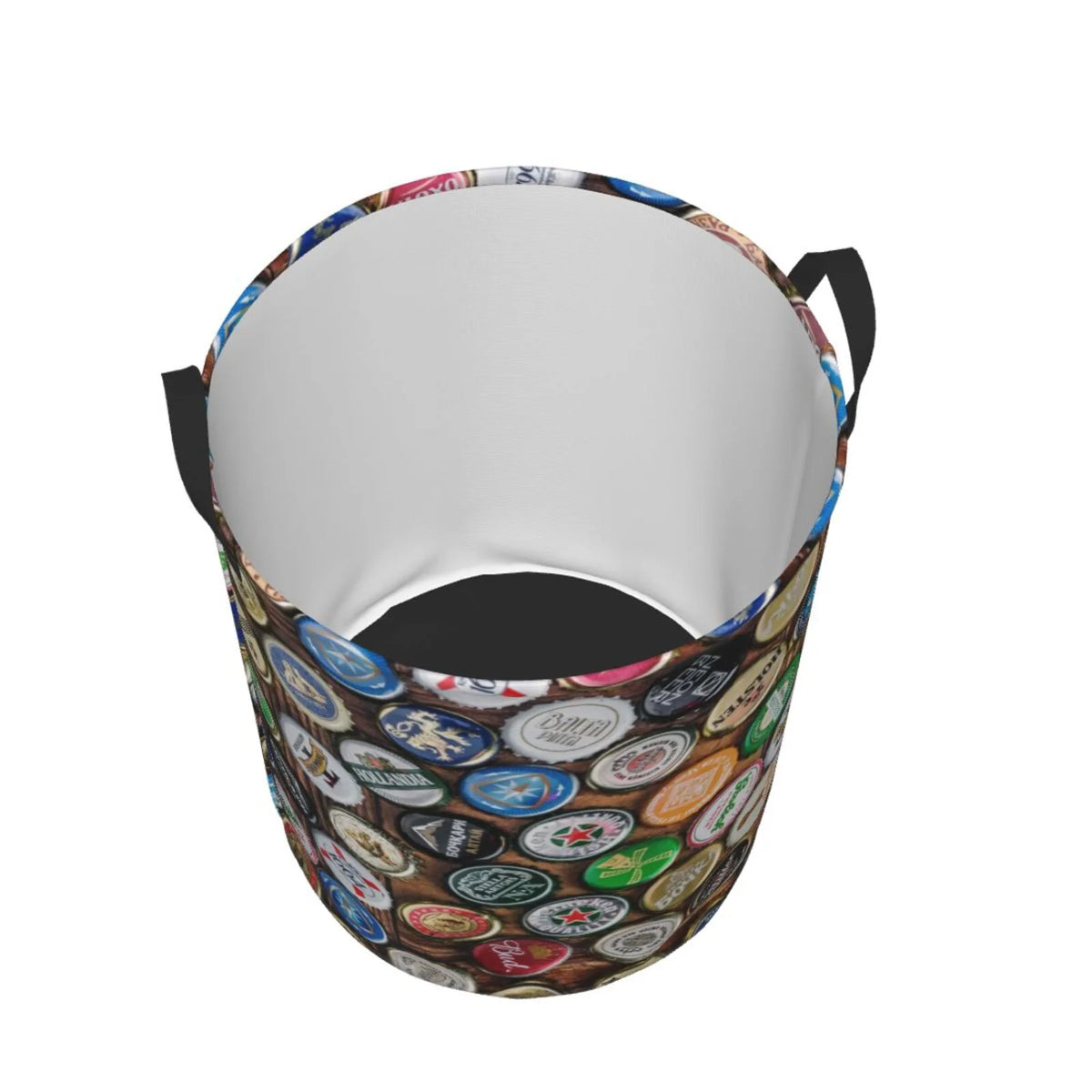 Collapsible Waterproof Laundry Hamper With Handles Y77759