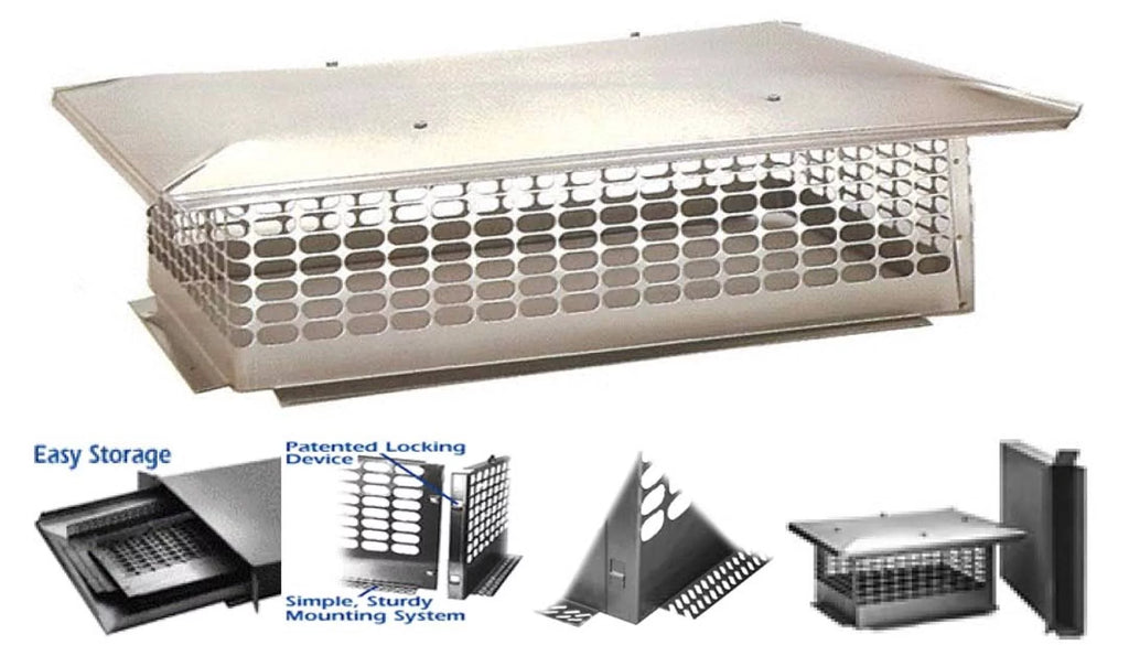 Stainless Steel Multi Flue Chimney Cap A81226