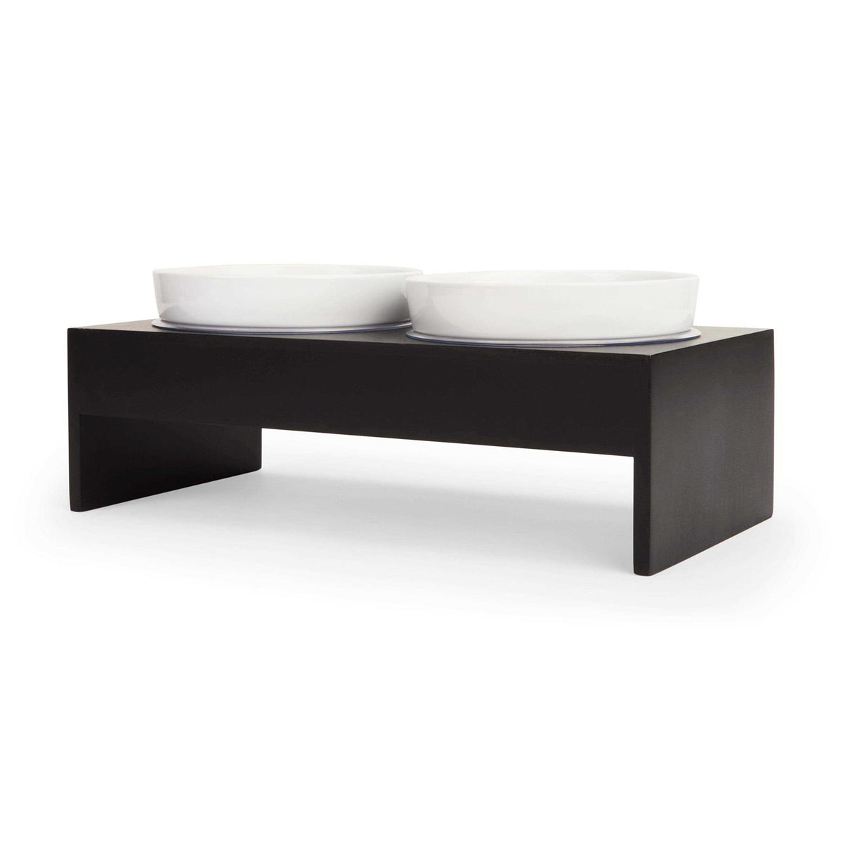 Wood Double Diner for Dogs E7292