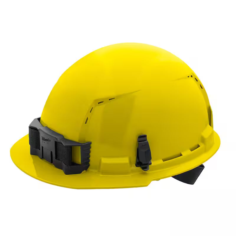 Yellow Type 1 Class C Vented Hard Hat 10-Pack F9075