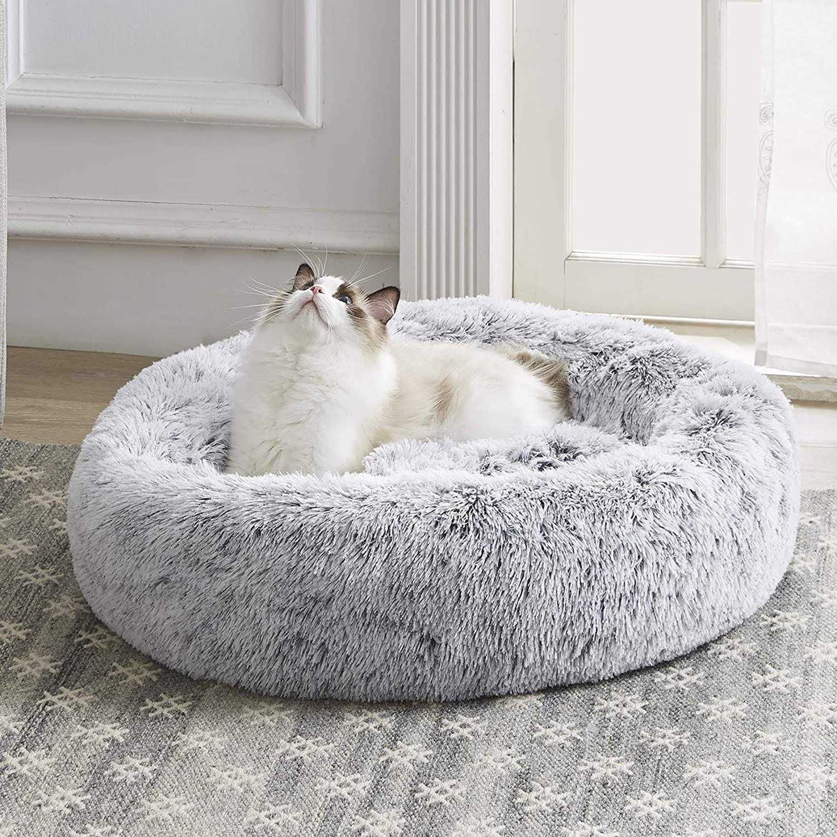 Faux Fur Dog Bed & Cat Bed Q91802