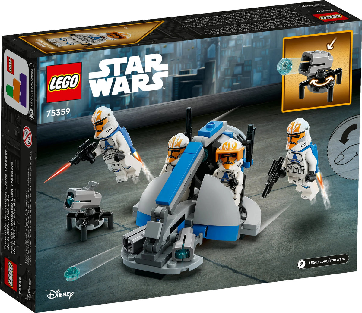Building Toy Set with 4 Star Wars Figures C82263