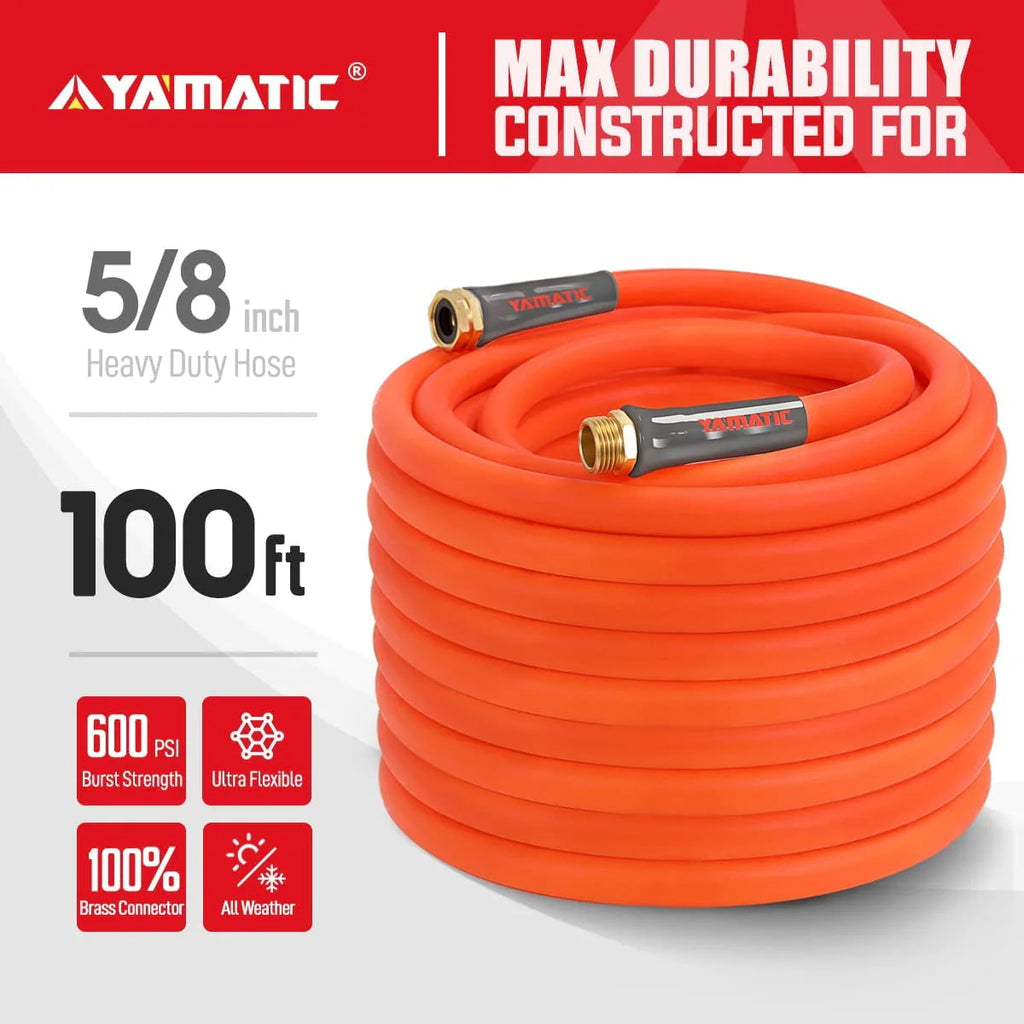 5/8 in x 100 ft Flexible Garden Hose X5092