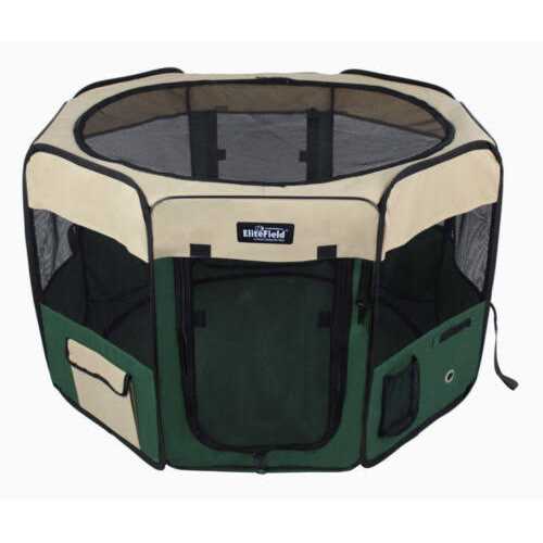 2-Door Soft Pet Playpen Y5621