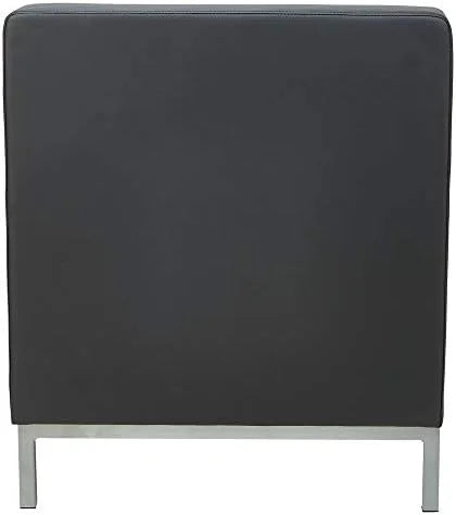 Black Powered Armless L Sectional Q580