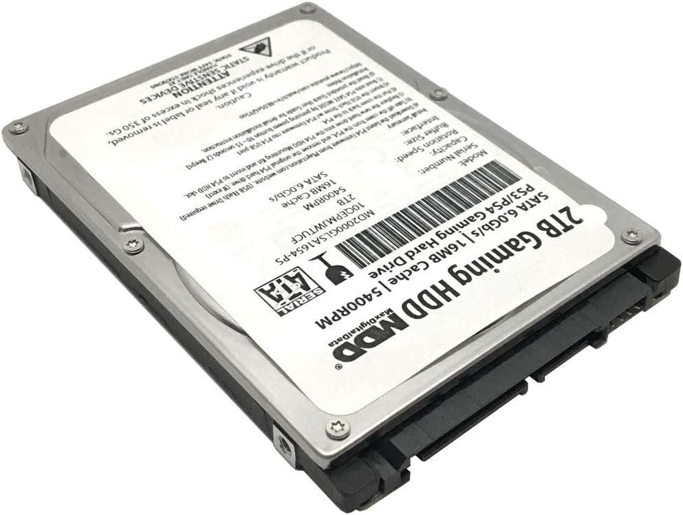 2TB 5400RPM 8MB Cache SATA 6.0Gb/s 2.5 Hard Drive F8694
