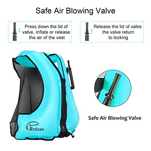Inflatable Snorkel Vest for Adult K482