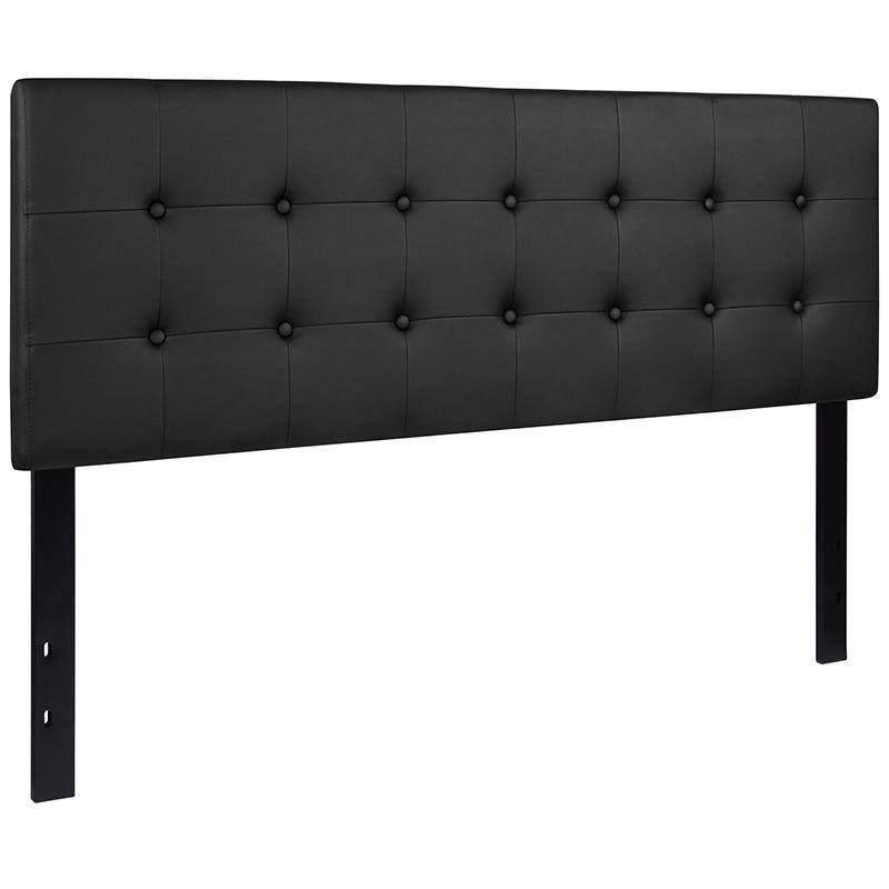 White Upholstered Panel Headboard, Twin O401