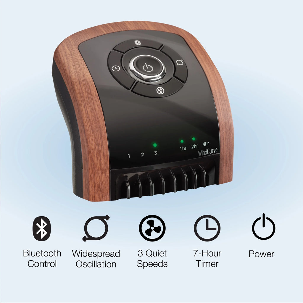 Black Oscillating Tower Fan Z1209