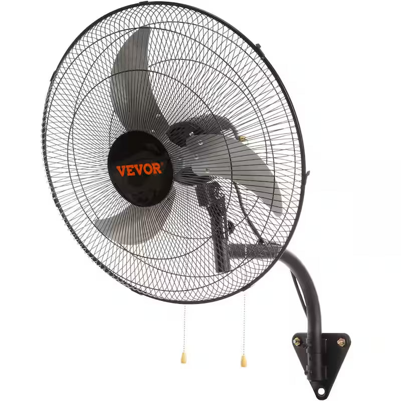 20 in. 3-Speed Oscillating Wall Mount Fan J788