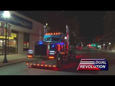 Purple LED Cab Light with Housing N8779