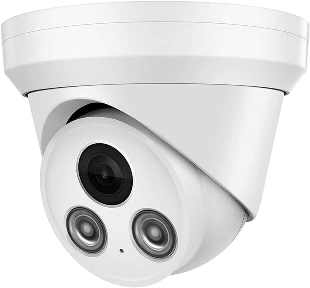 5MP Full-Color PoE IP Outdoor Dome Security Camera with 2.8mm Fixed Lens Q5015