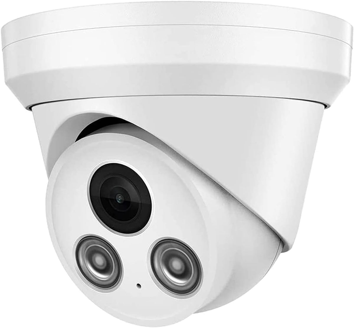 5MP Full-Color PoE IP Outdoor Dome Security Camera with 2.8mm Fixed Lens Q5015