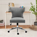 Dark Gray Polyester Task Chair W851410