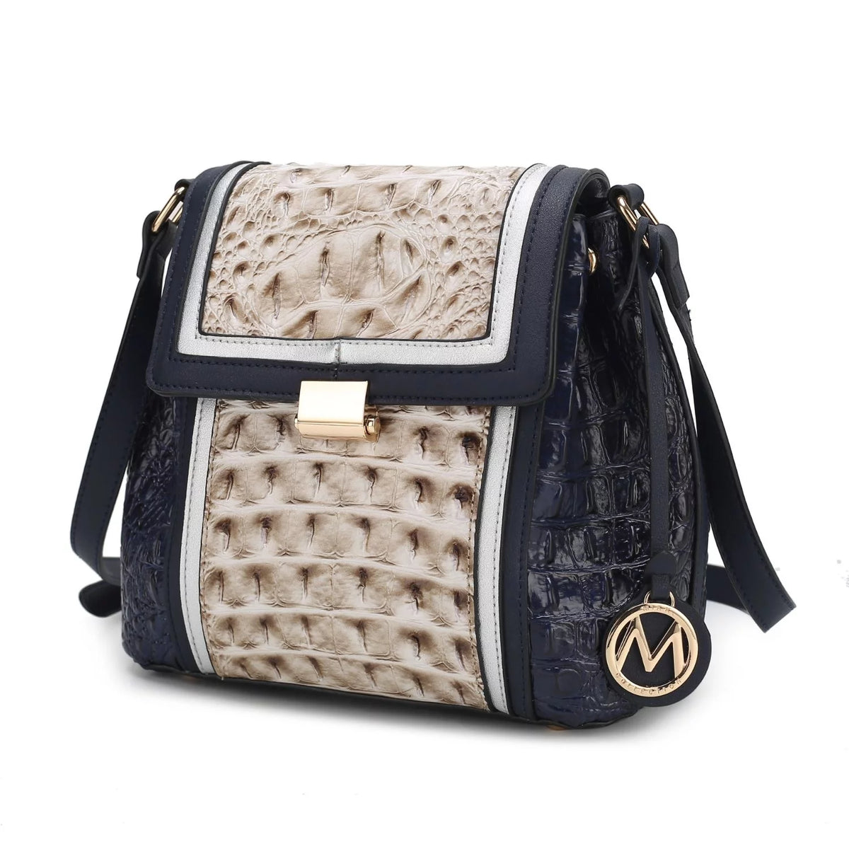 Brown Vegan Leather Shoulder Bag K818
