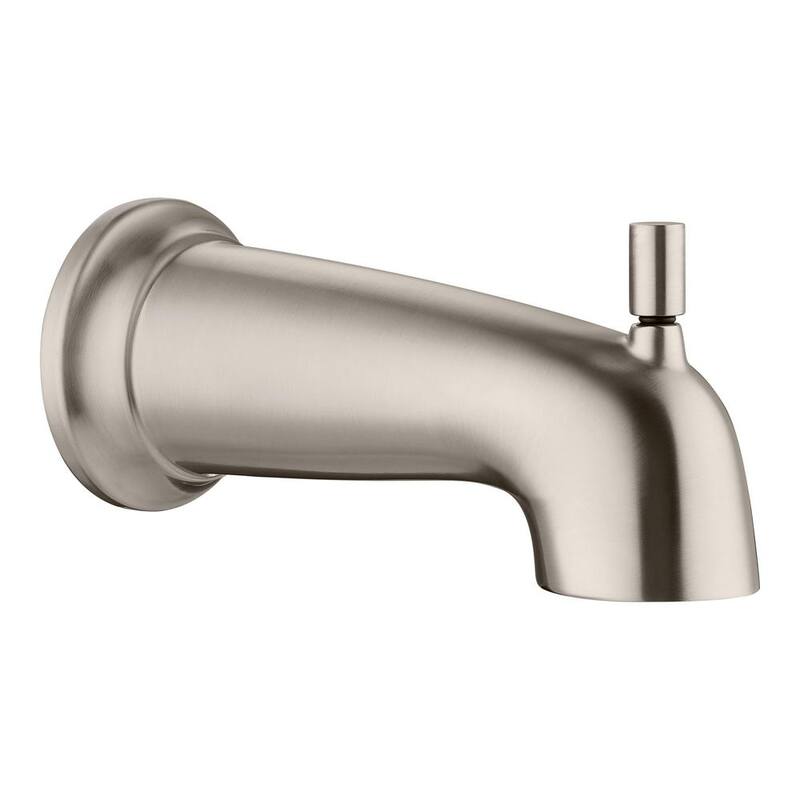 Single-Handle 1-Spray Tub and Shower Faucet 1.8 GPM Brushed Nickel A4198