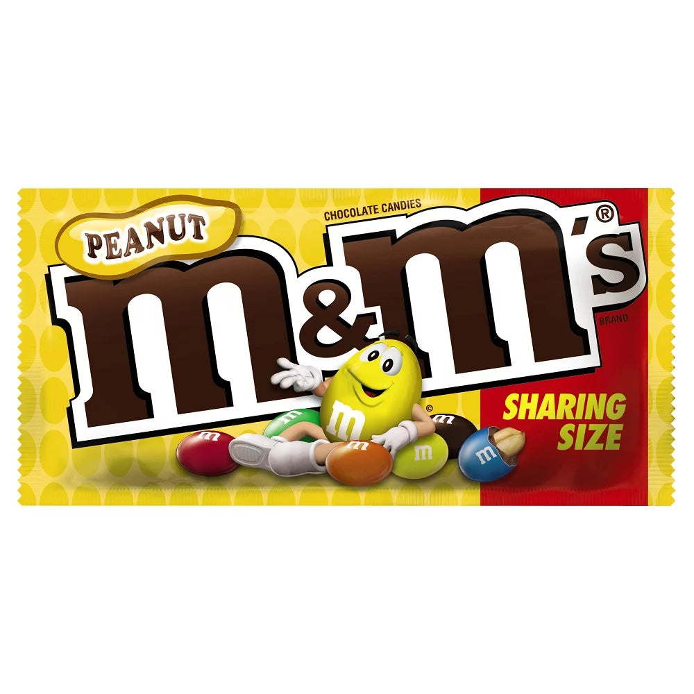 Peanut Chocolate Candy Sharing Size 3.27 Oz. 24 Ct. J87074