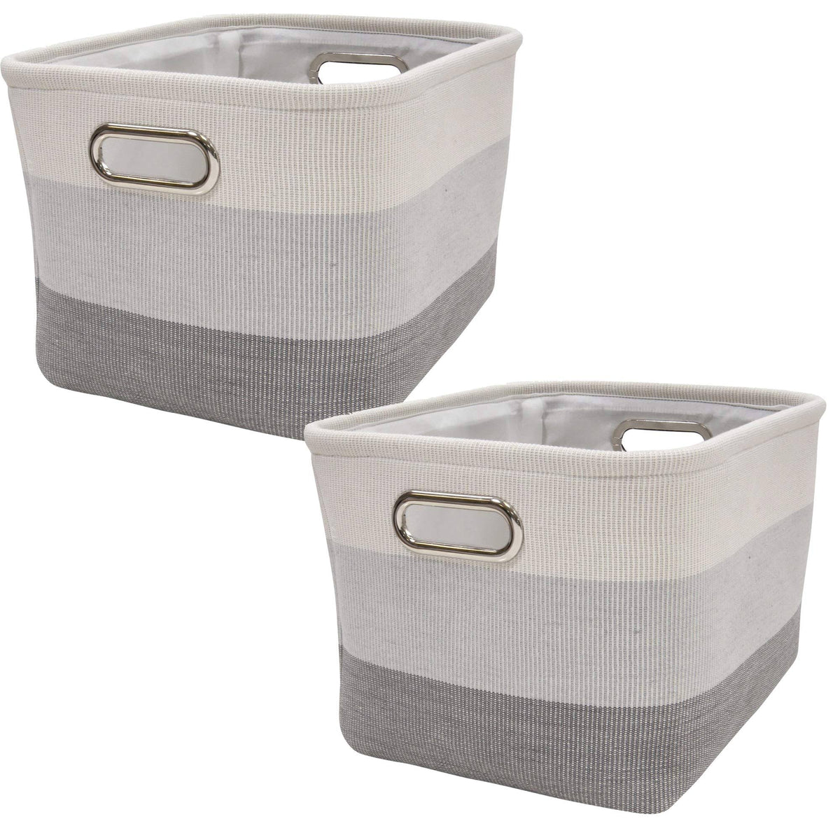 Gray Ombre Storage Basket 2 Pack A146