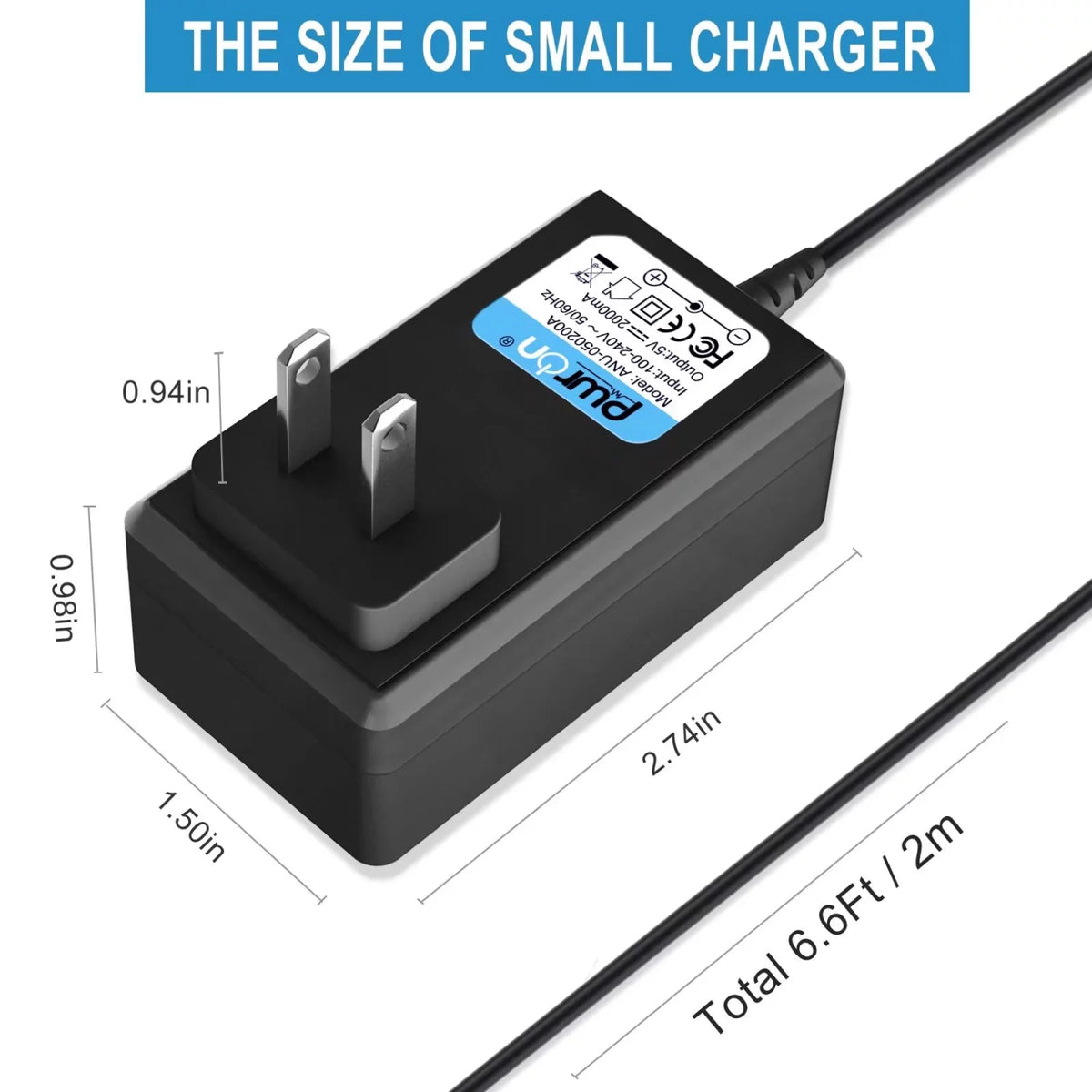 Compatible AC / DC Adapter Replacement for Tower Speaker System Power Supply Cord W22606