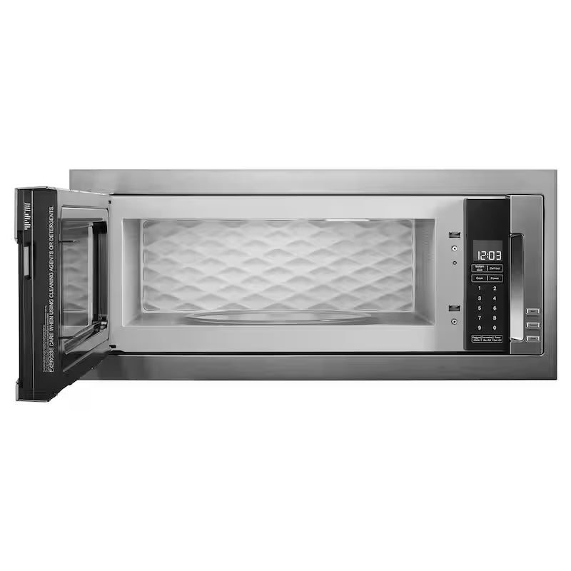 1.1 cu. ft. Built-In Sensor Cooking Microwave in Stainless Steel D408