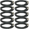 10Pack 25 ft XLR Male Female Mic Microphone Audio Cable R335