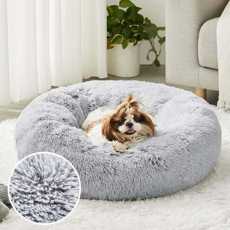 Faux Fur Dog Bed & Cat Bed Q91802