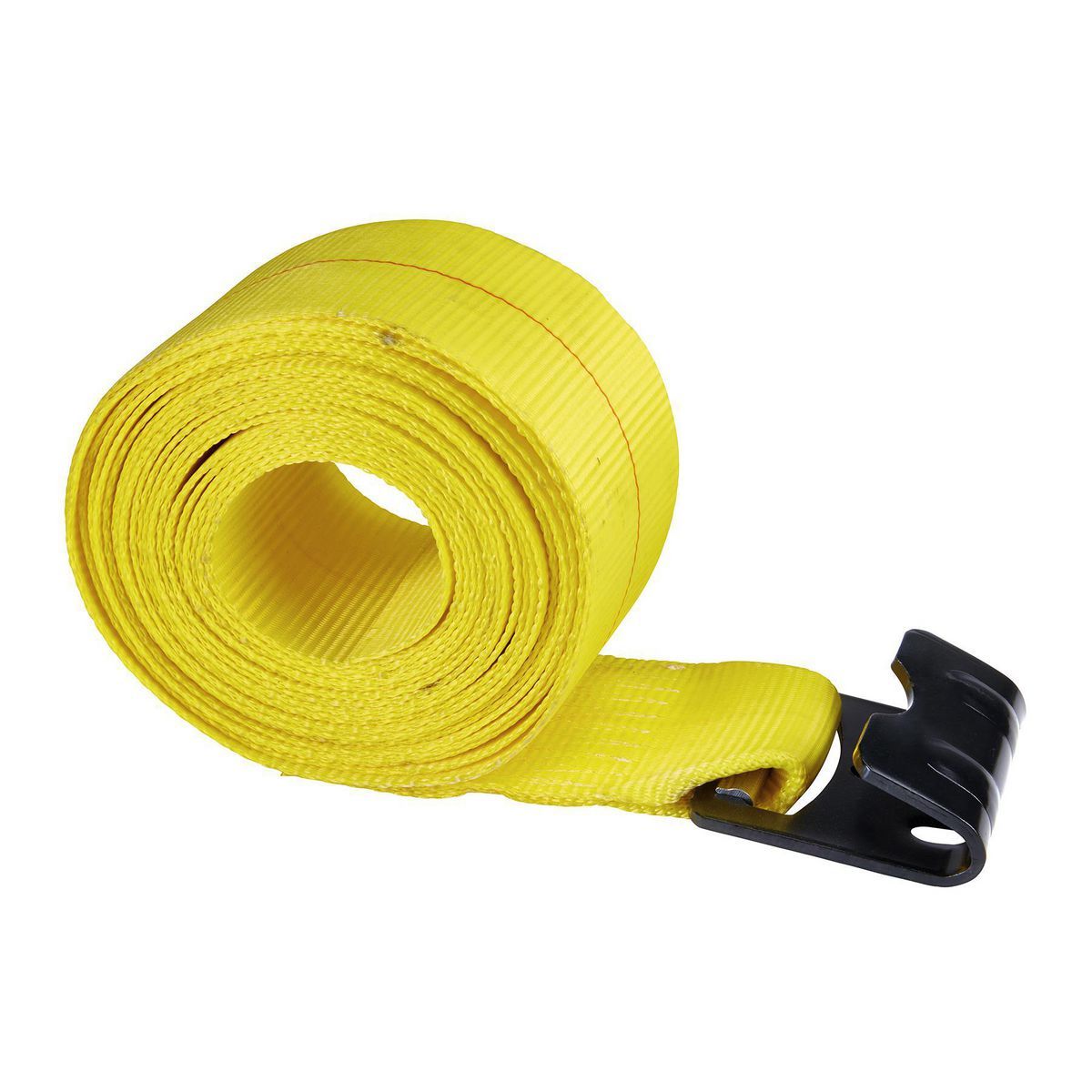 4 in. x 27 ft. Ratcheting Cargo Strap with Flat Hook I766