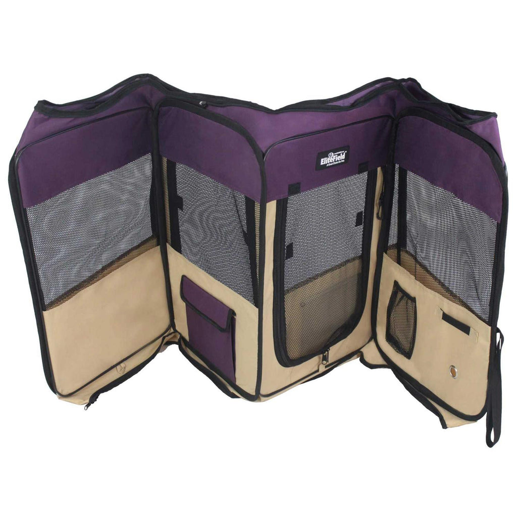 2-Door Soft Pet Playpen Y5621
