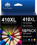 410 Ink Cartridges 10-Pack Black Cyan Magenta Yellow Photo Black Y890210