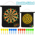 Double-Sided Magnetic Dart Board Game O734