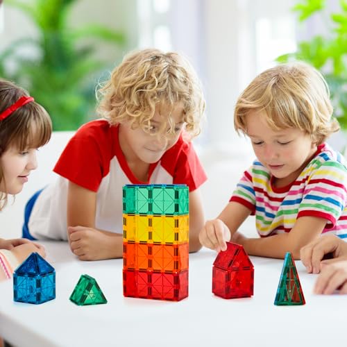 Magnetic Tiles 100PCS Building Blocks STEM Toy O931442