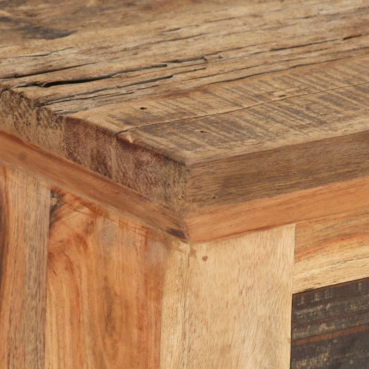 Solid Acacia Wood and Reclaimed Wood Sideboard G498