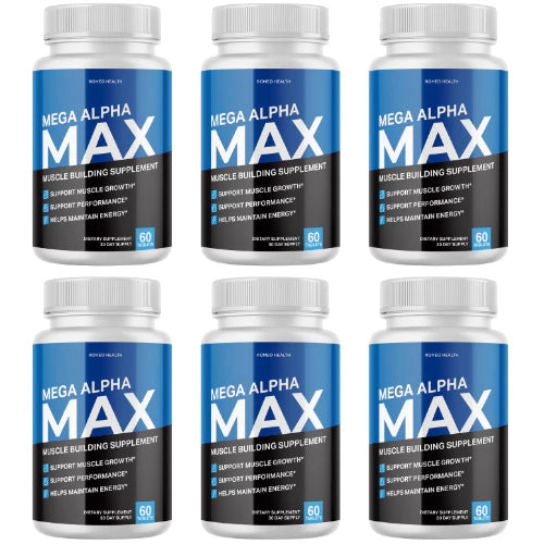 6 Bottles Muscle Building Dietary Supplement J763