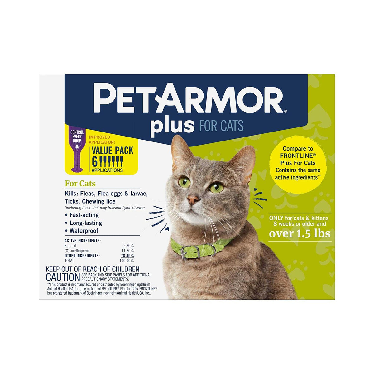 Flea and Tick Treatment for Cats U620097