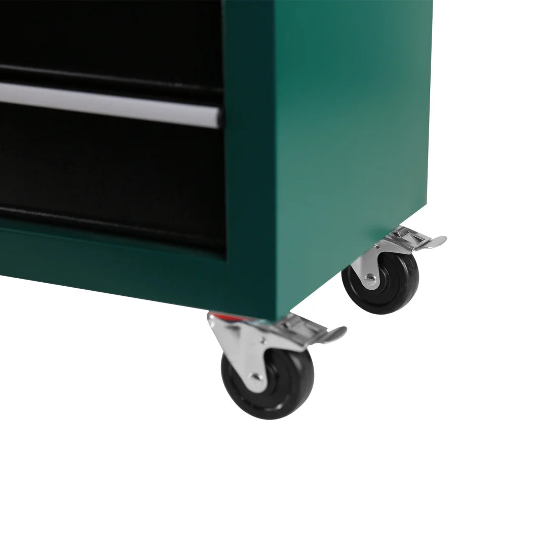 Blue 5 Drawers Rolling Tool Chest with Wheels Y2683