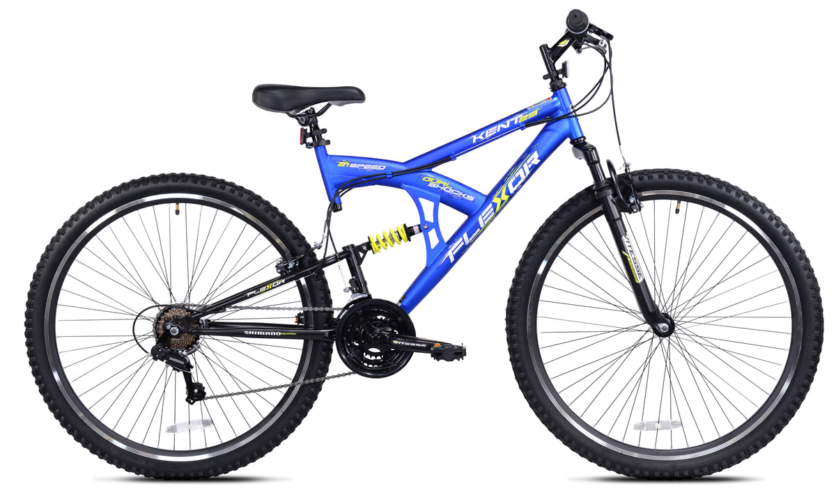 Blue Dual Suspension Mountain Bike P46099