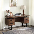 59 Inch Writing Desk with Drawers C20638