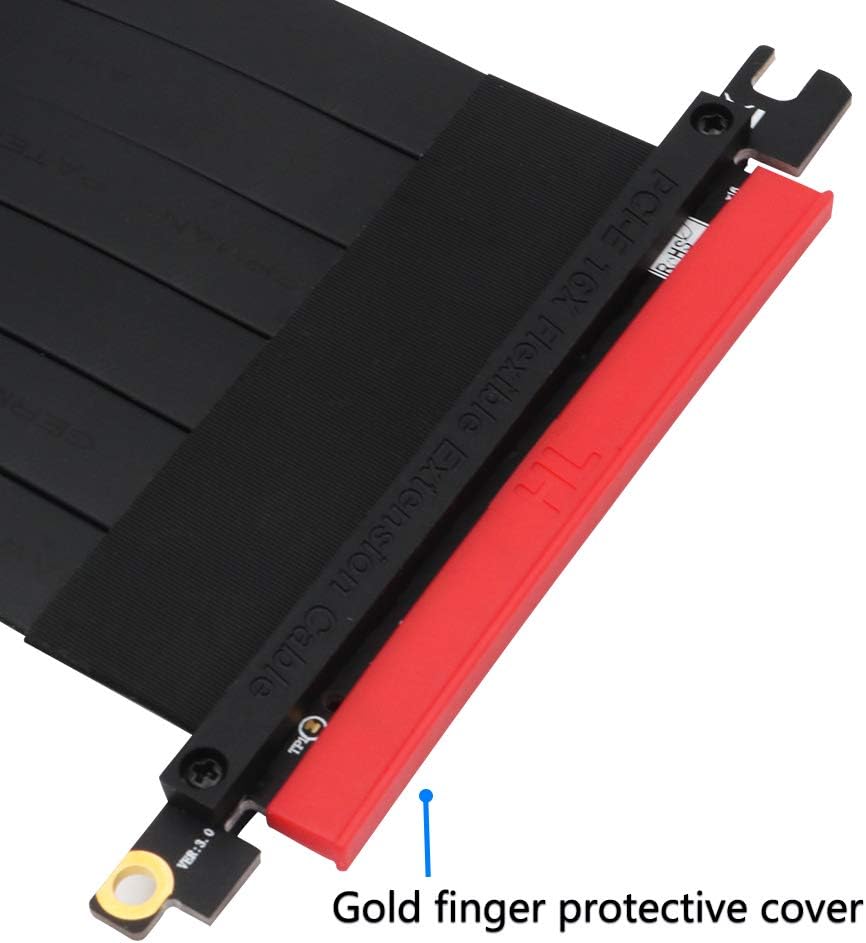 PCIe 16x Extension Riser Cable 90 Degree 20cm R464605